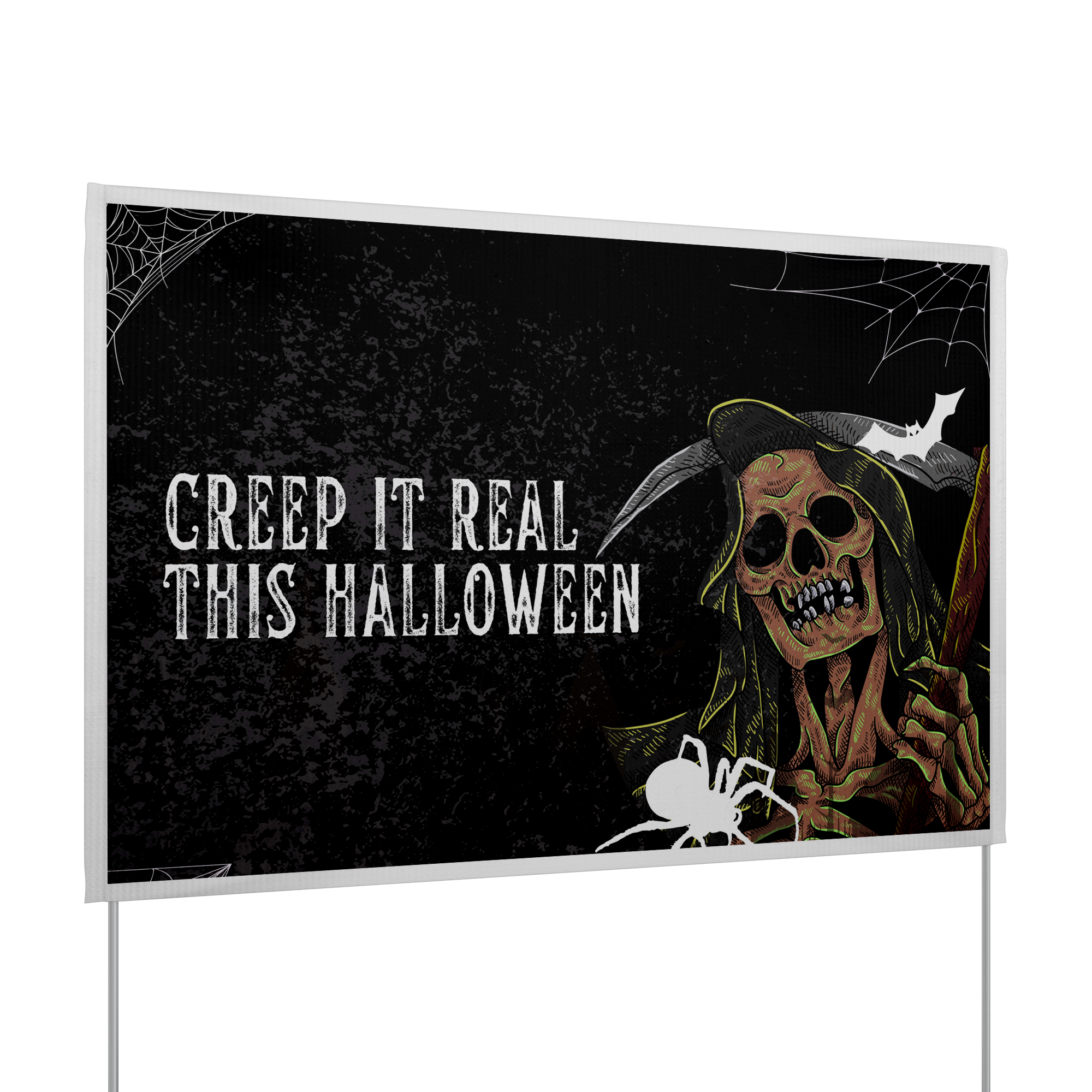 Creep_It_Real_This_Halloween_Yard_Sign_VinylSign_Main_Angle_Mockup.png